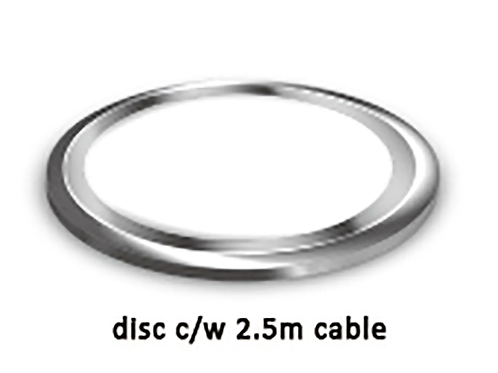 12061  Disc 6400K 6 LED C/W Cable